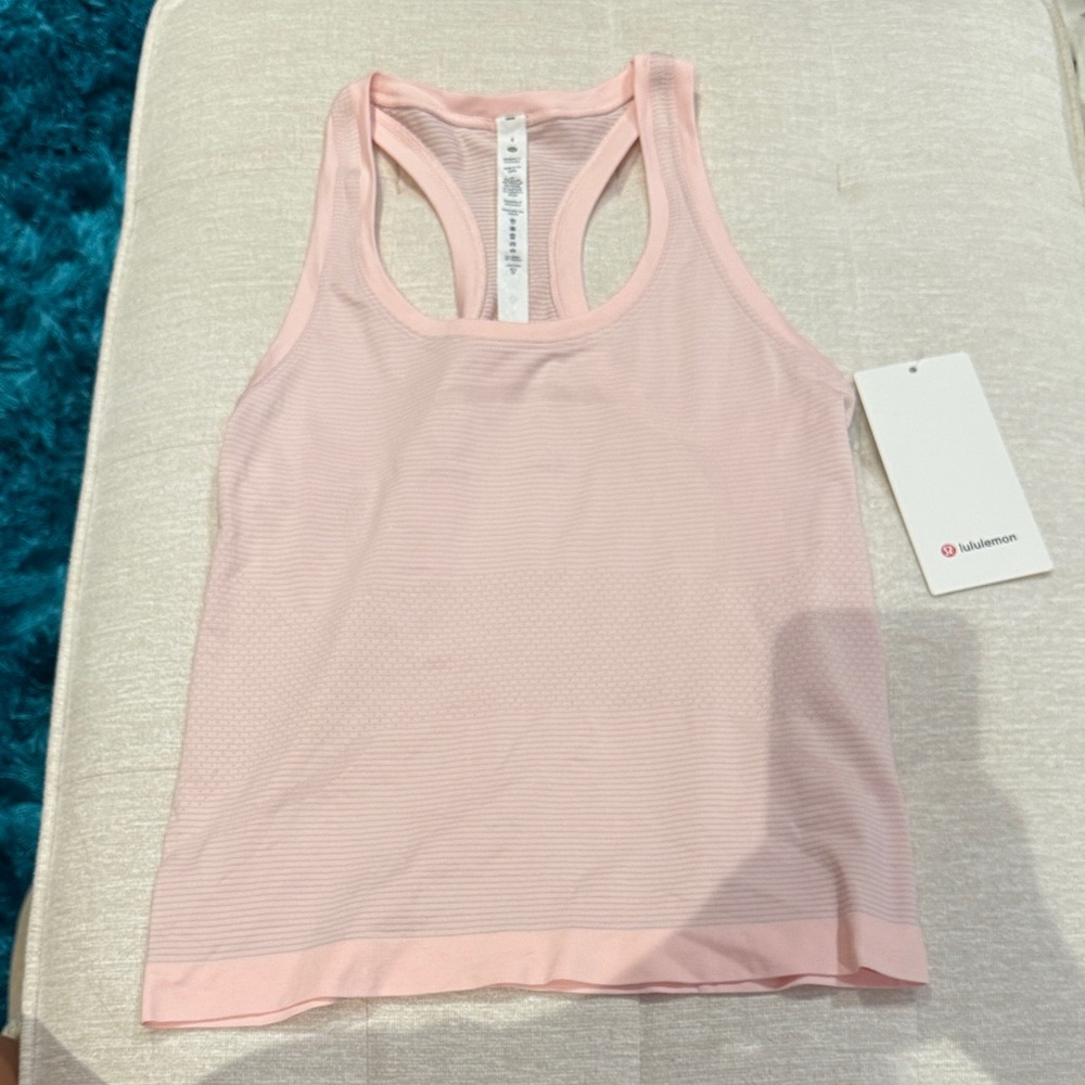 Lululemon Pink Racerback Tank Top